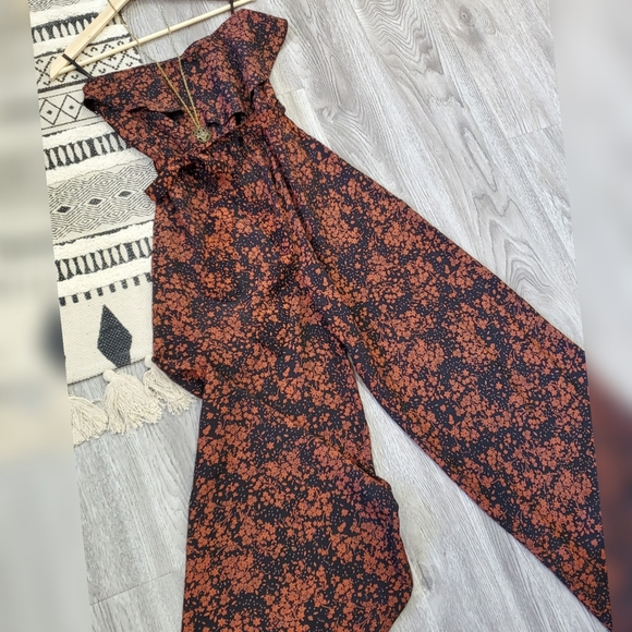 Wide leg jumpsuit - Picture 3 of 5